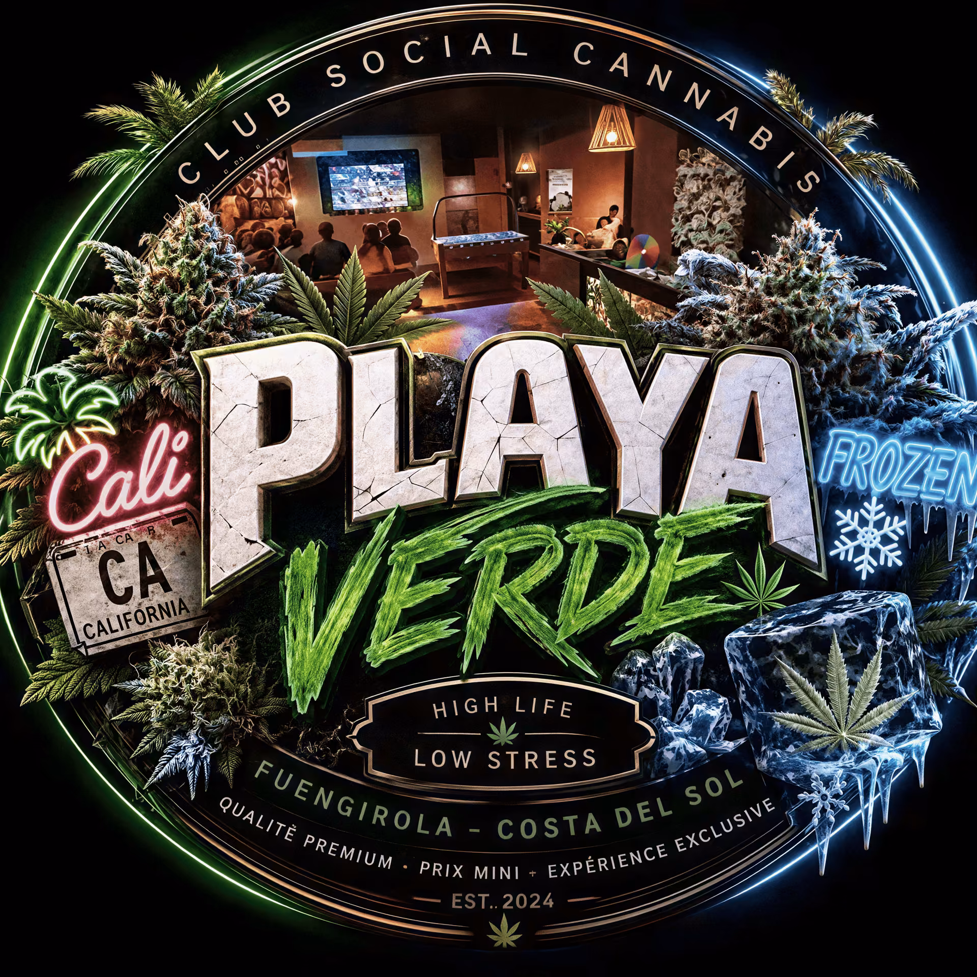 Cannabis Social Club Playaverde in Fuengirola logo