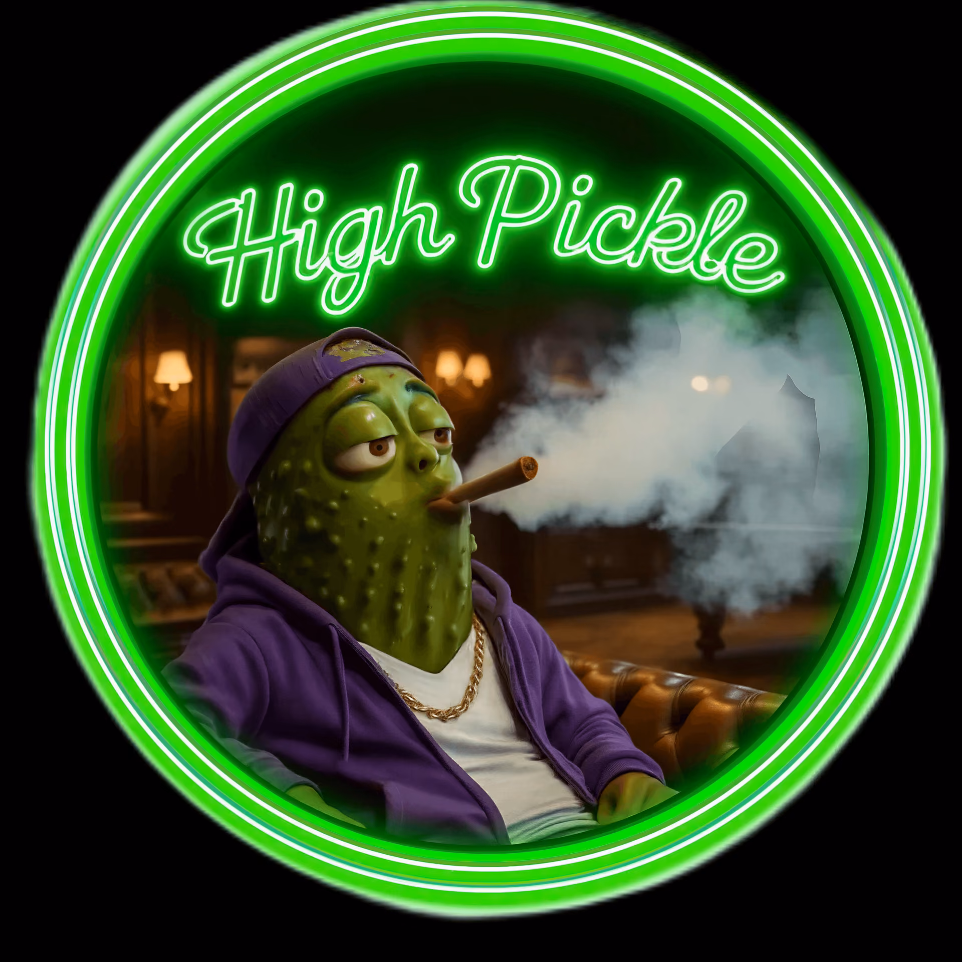 Cannabis Social Club High Pickle logo