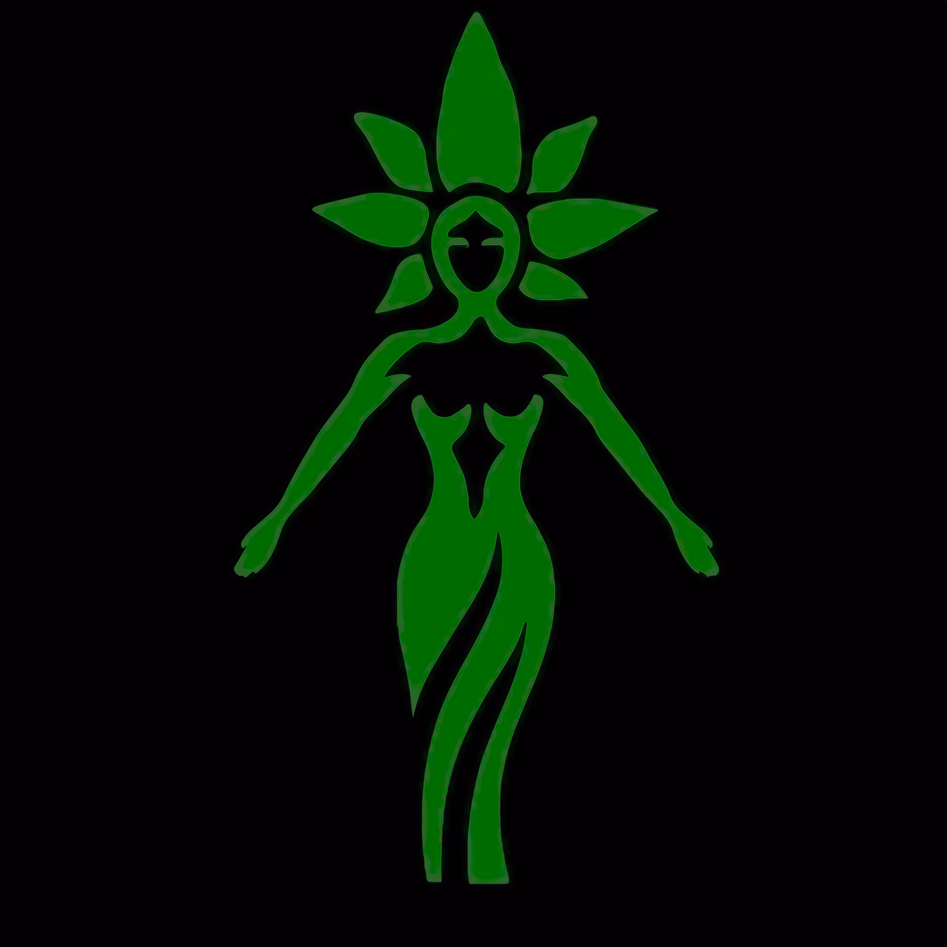 Cannabis Social Club Green Flower Club logo